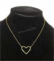 Gold Necklace Marked 14K