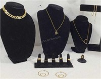 11 pcs Character Ladies Gold Metal Jewelry
