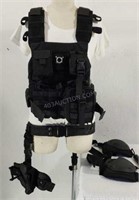 Tactical Gear-Vest, Body Cam, Belt w/Pouches etc