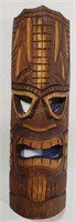 Carved Wood Tiki Mask 6" x 20"