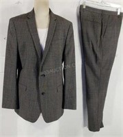 $1200 Strellson Mens Sz Euro 52 2pc Suit