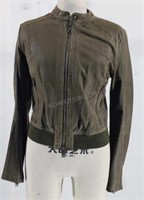 Sz M Ladies Desiel Leather Jacket