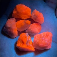115 CTs Fluorescent Hackmanite Crystals