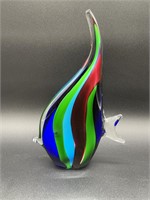 Colorful Glass Fish/Dolphin Decor/Paperweight