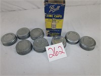 Ball Zinc Caps - Ball Zinc Canning Jar Lids