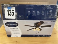 HARBOR BREEZE 42" INDOOR CEILING FAN