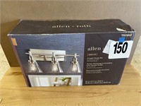 ALLEN + ROTH 3 LIGHT VANITY BAR