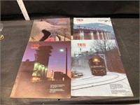 20 1970s & 80s Ties southern Railway magazines