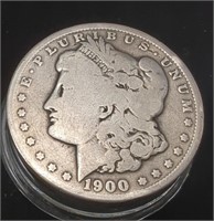 1900 O Morgan Silver Dollar 90% Silver 38.1MM,