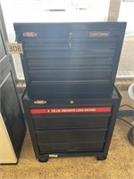 CRAFTSMAN 9-DRAWER ROLLING TOOL BOX W/KEY