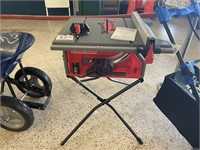 CRAFTSMAN 10" TABLE SAW W/STAND