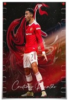 Cristiano Ronaldo Unframed Canvas Art Poster