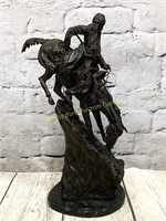 Frederic Remington "Mountain Man" Bronze 30"