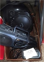 Box of radios & portable Stereos