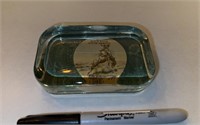 Vintage Glass paperweight Sioux Falls, South