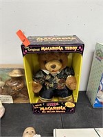 THE ORIGINAL MACARENA TEDDY BEAR IN THE BOX