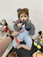 VTG GOLDENVALE PORCELAIN DOLL