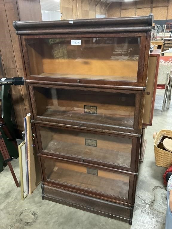 19th C. Globe Wernick Stackable Bookcase.