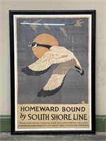 Chicago South Shore Line Railroad Poster