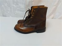 Brown Leather Paddock Boots Size 4 / 35
