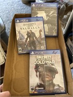 PS4 games / as is not tested