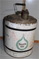 Smith oil 5 gal can