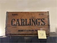 Antique Carlings wooden box