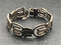 Taxco sterling silver signed bracelet