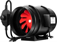 $105  VIVOSUN R8 8 Inch 720 CFM Inline Duct Fan