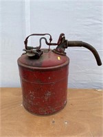 Old Style Metal Safety Gas Can