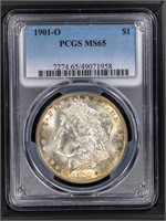 1901 O $1 PCGS MS65 Morgan Dollar