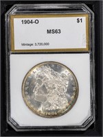 1904 O $1 PCI MS63 Morgan Dollar
