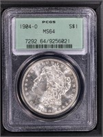 1904 O $1 PCGS MS64 Morgan Dollar