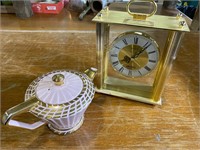 SEIKO Clock & teapot