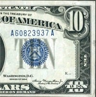 $10 1934 Silver Certificate