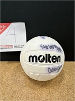 Signed mini Nebraska volleyball