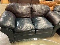Leather loveseat, slightly sunbleached matches 148
