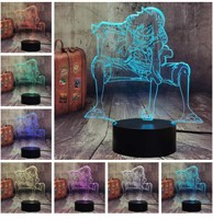 [SEALED][READ] MONKEY D. LUFFY NIGHT LIGHT 3D LED