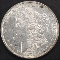 1878 7TF REV 78 MORGAN DOLLAR AU/BU