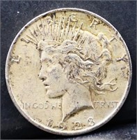 1923 peace dollar