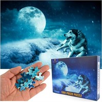 24Pcs of 1000 Piece Wooden Jigsaw Puzzle - Lone Wo
