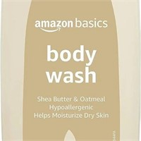 6PK Amazon Basics Shea Butter & Oatmeal Body Wash