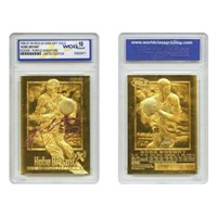 23K Gold Kobe Bryant Rookie Card