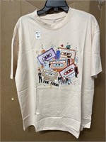 Size  large men t-shirt