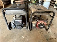 (2) Portable Generators (do not work)