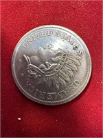 1851 INDIAN HEAD SILVER DOLLAR