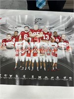 Nebraska seniors signed poster