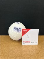 Signed mini Nebraska  volleyball