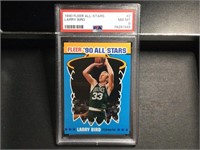 Vintage 1990 Fleer #2 Larry Bird Card