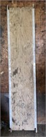 Wood and Aluminum Scaffold Plank, 19x86x4in